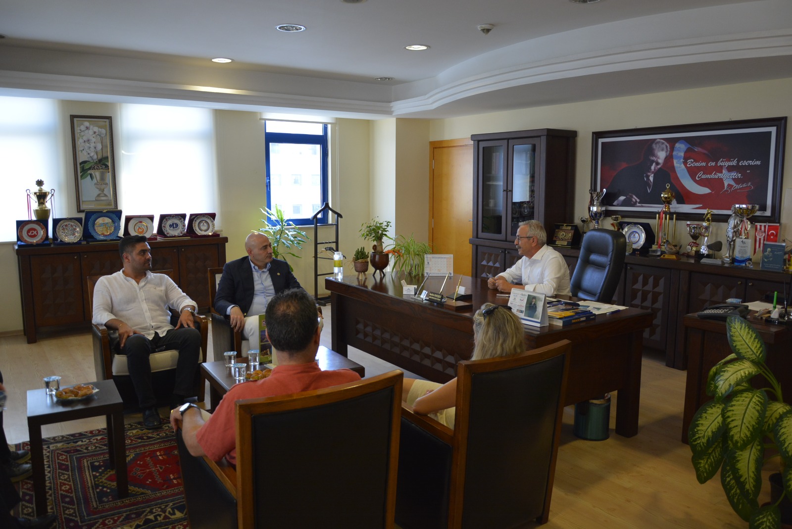 İYİ Parti Antalya Milletvekili Aykut KAYA Odamızı Ziyaret Etti